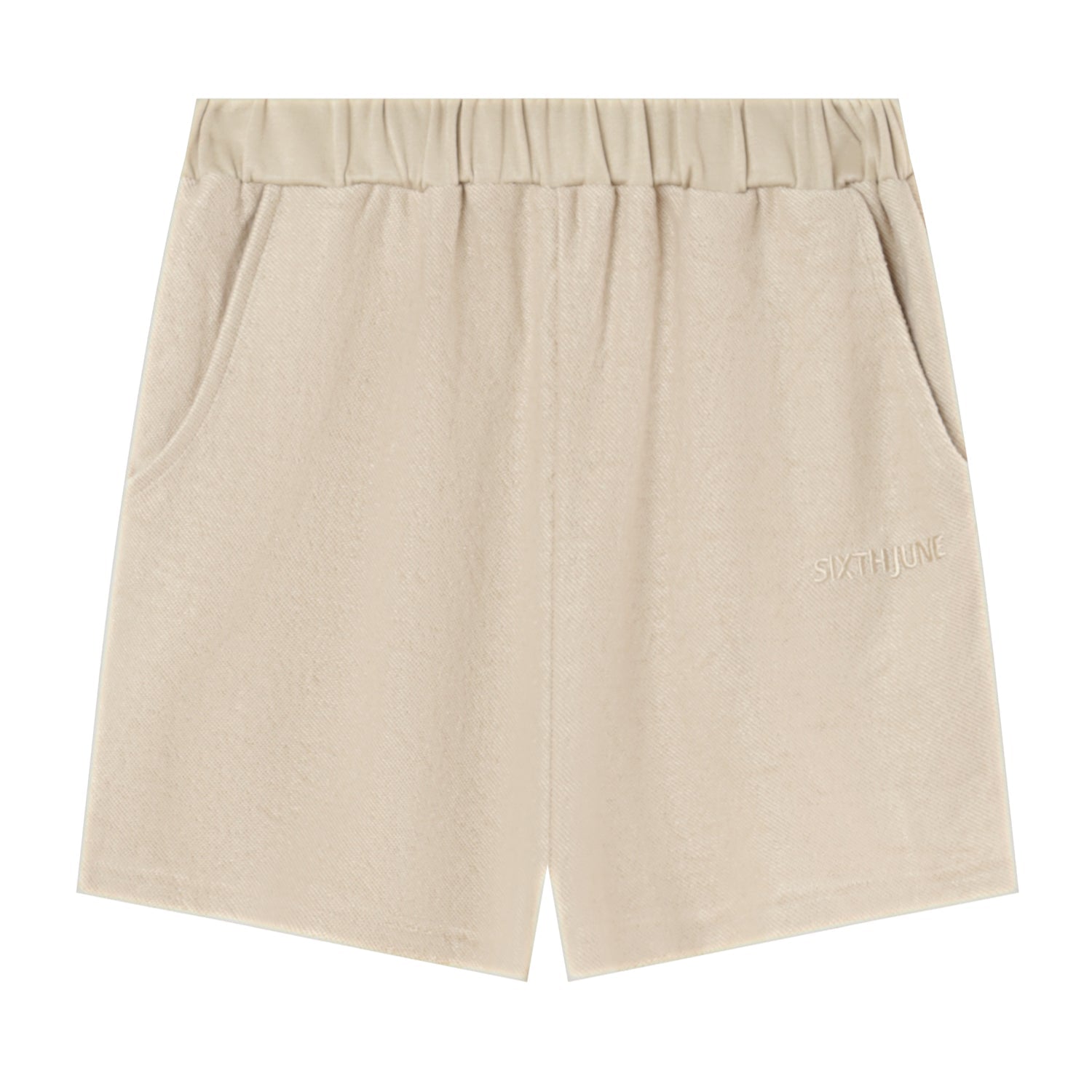 Sixth June - Short tissu bouclette Beige clair