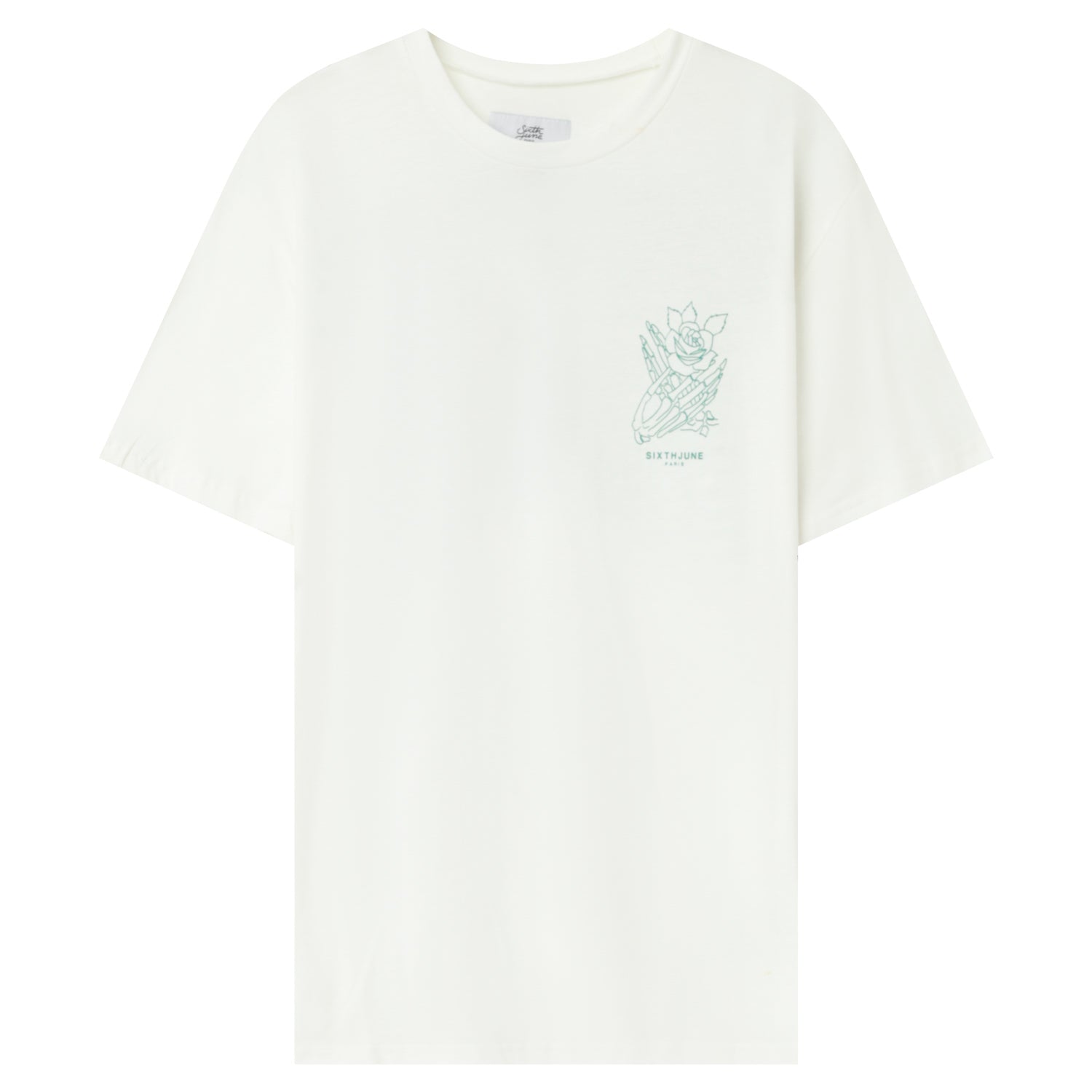 Sixth June - T-shirt imprimé squelette Blanc