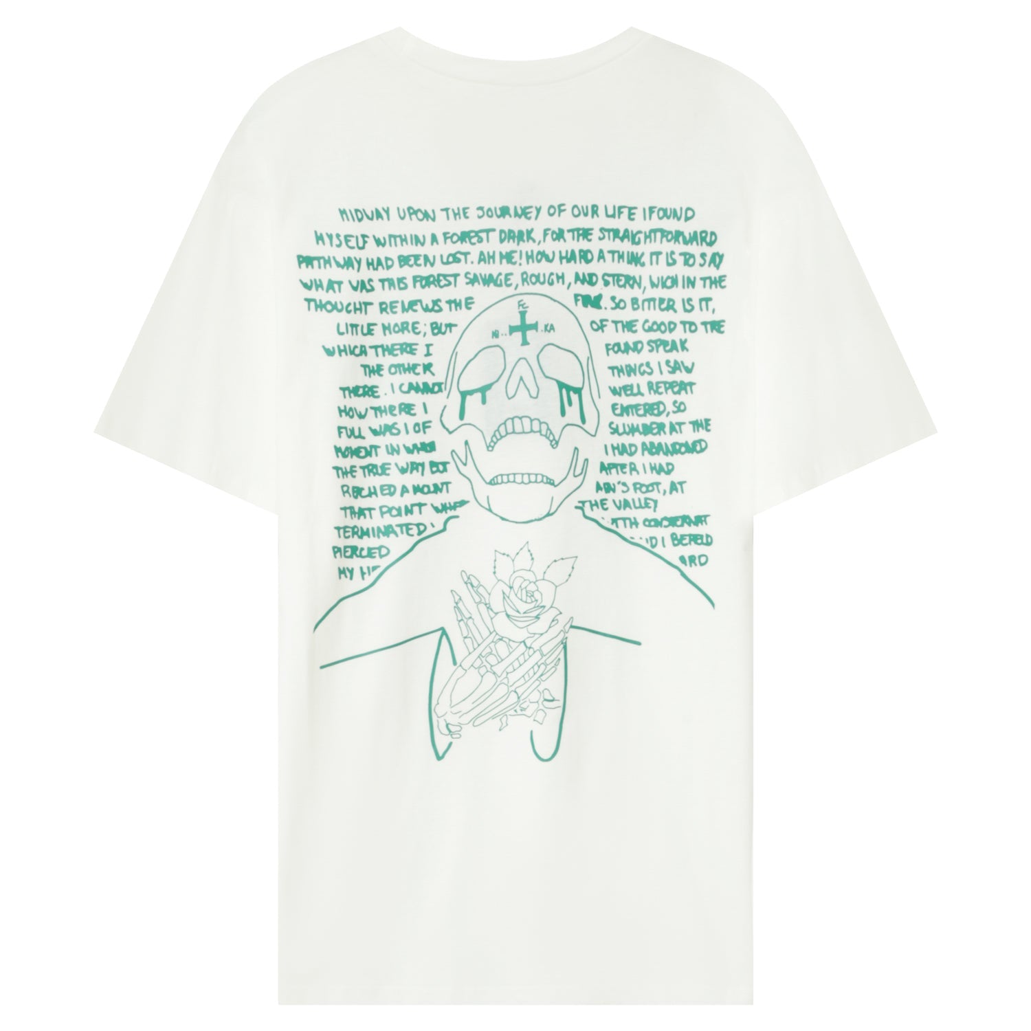 Sixth June - T-shirt imprimé squelette Blanc