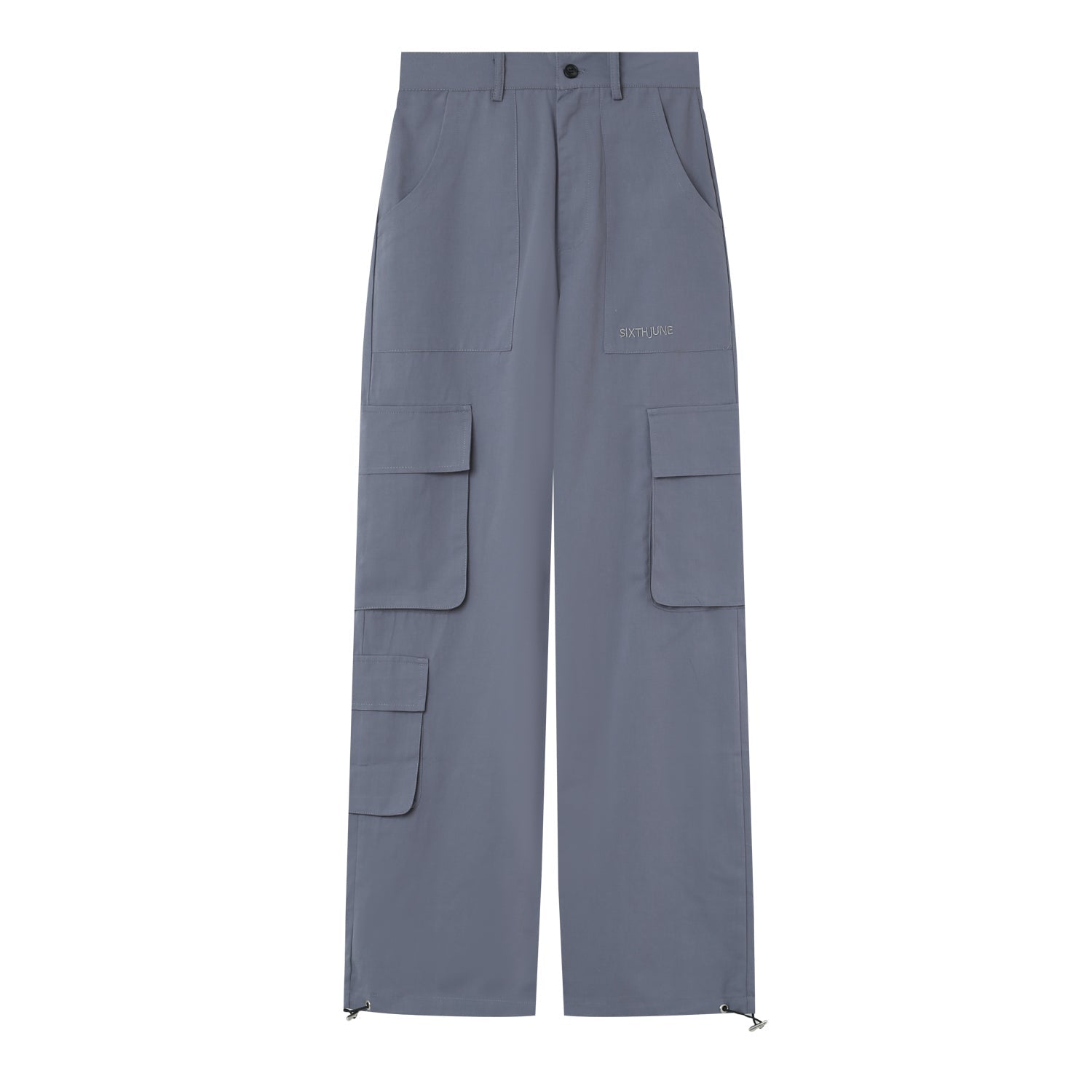 Sixth June - Cargo jambes larges Gris