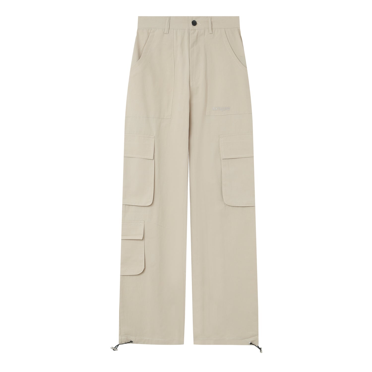 Sixth June - Cargo jambes larges Beige