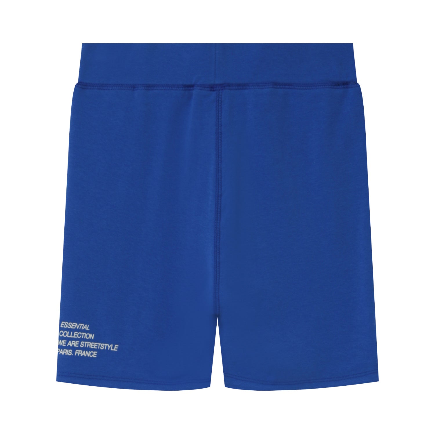 Sixth June - Cycliste court logo imprimé Bleu