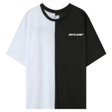 Sixth June - T-shirt mesh bicolore Noir