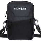 Sixth June - Sacoche multi-poches réfléchissant noir
