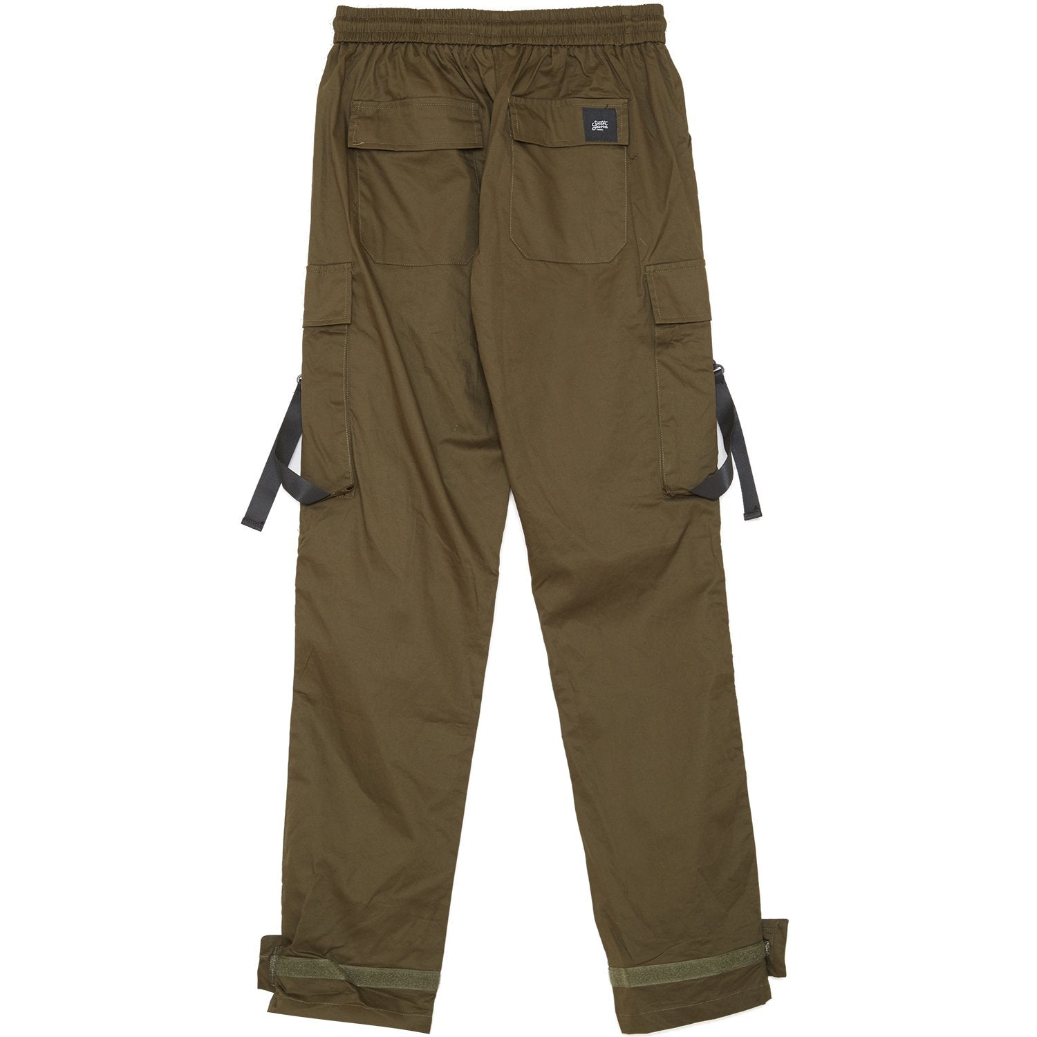 Pantalon cargo sangles Vert kaki
