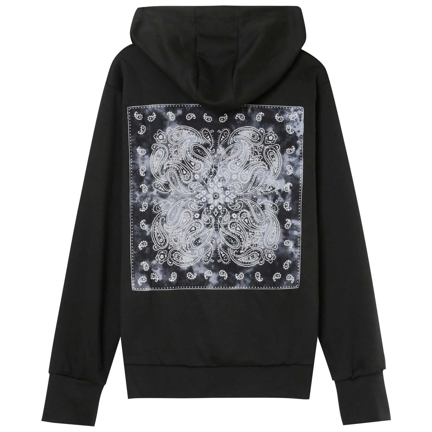 Sixth June - Sweat capuche bandana Noir