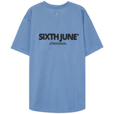 Sixth June - Maillot mesh logo bleu