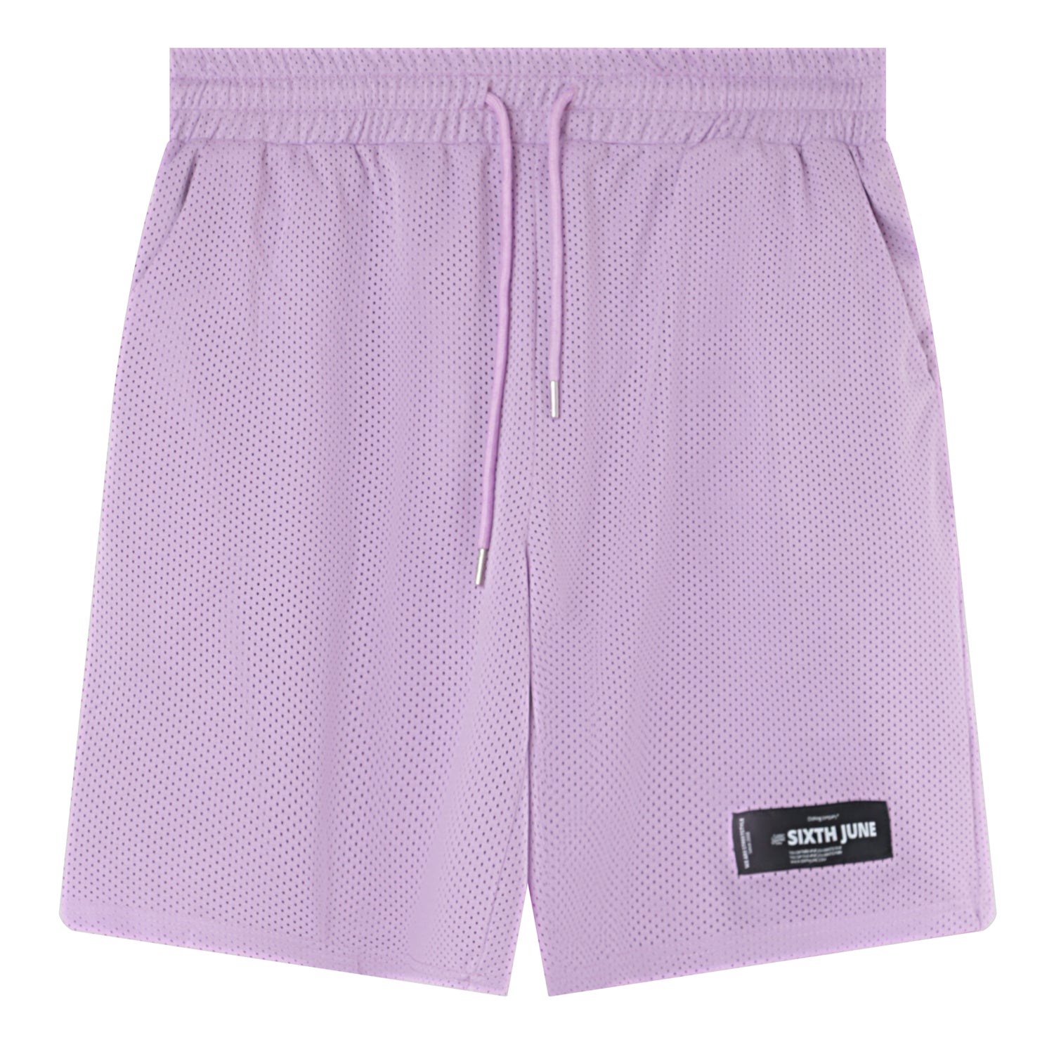 Sixth June - Short mesh logo Violet