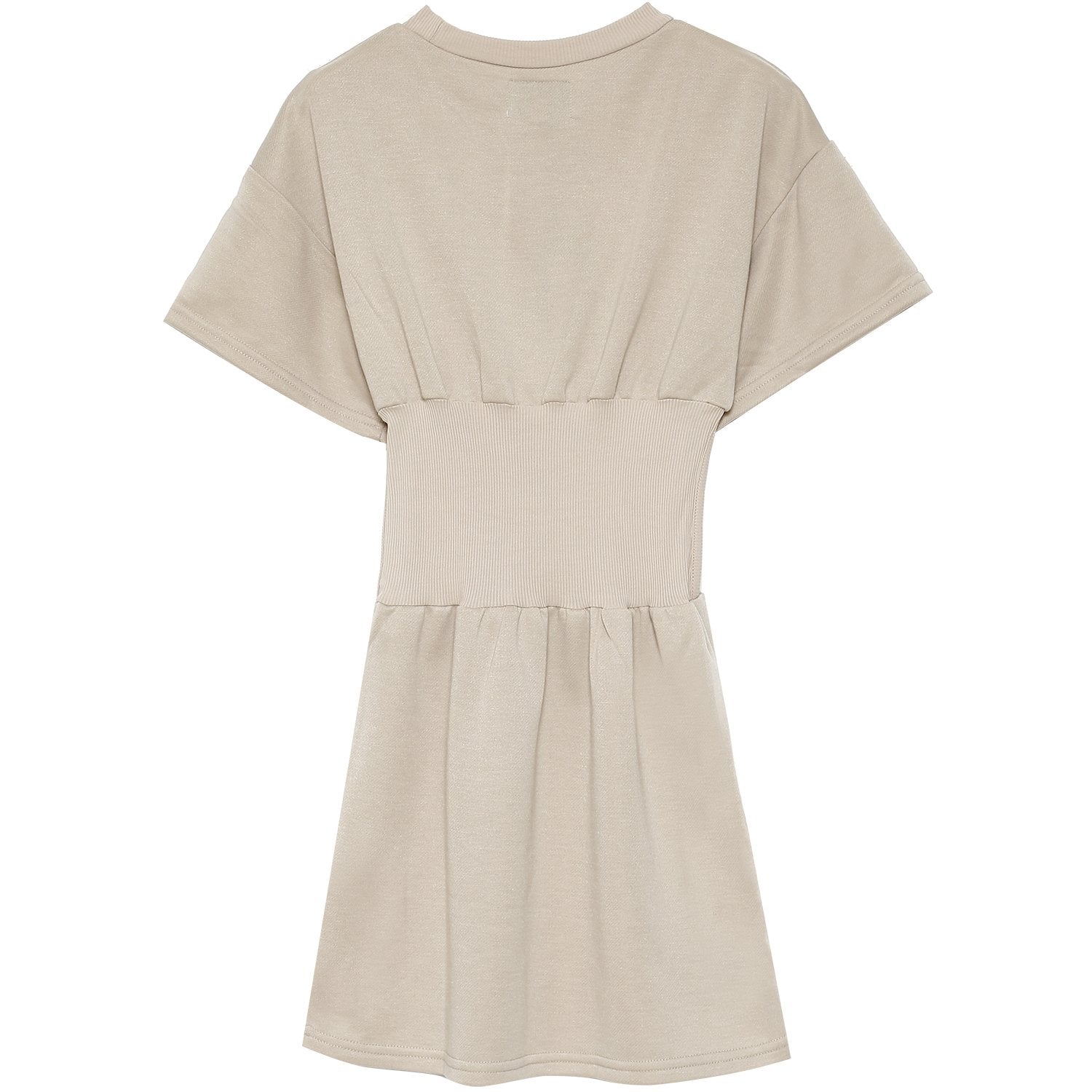 Sixth June - Robe t-shirt corset Beige