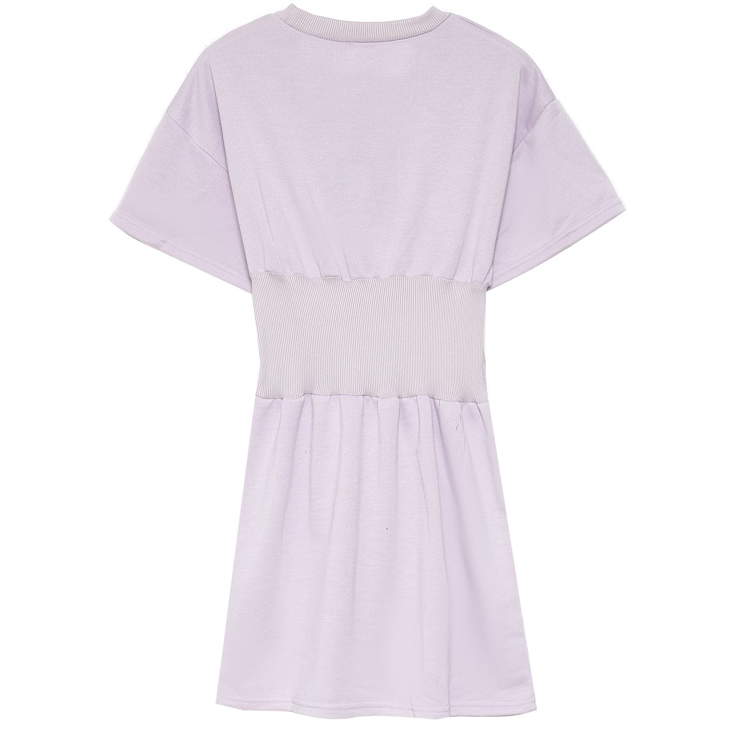 Korsett-T-Shirt-Kleid Mauve