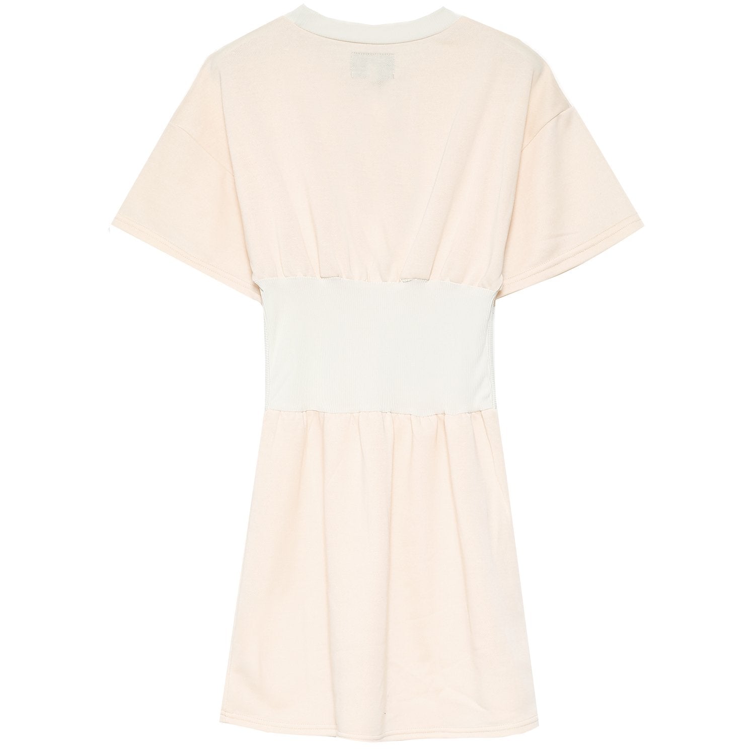 Sixth June - Robe t-shirt corset Jaune clair