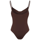 Sixth June - Body corset logo marron