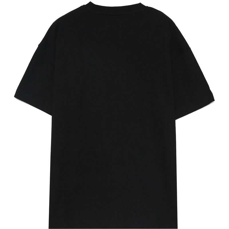 Sixth June - T-shirt coeur brodé Noir