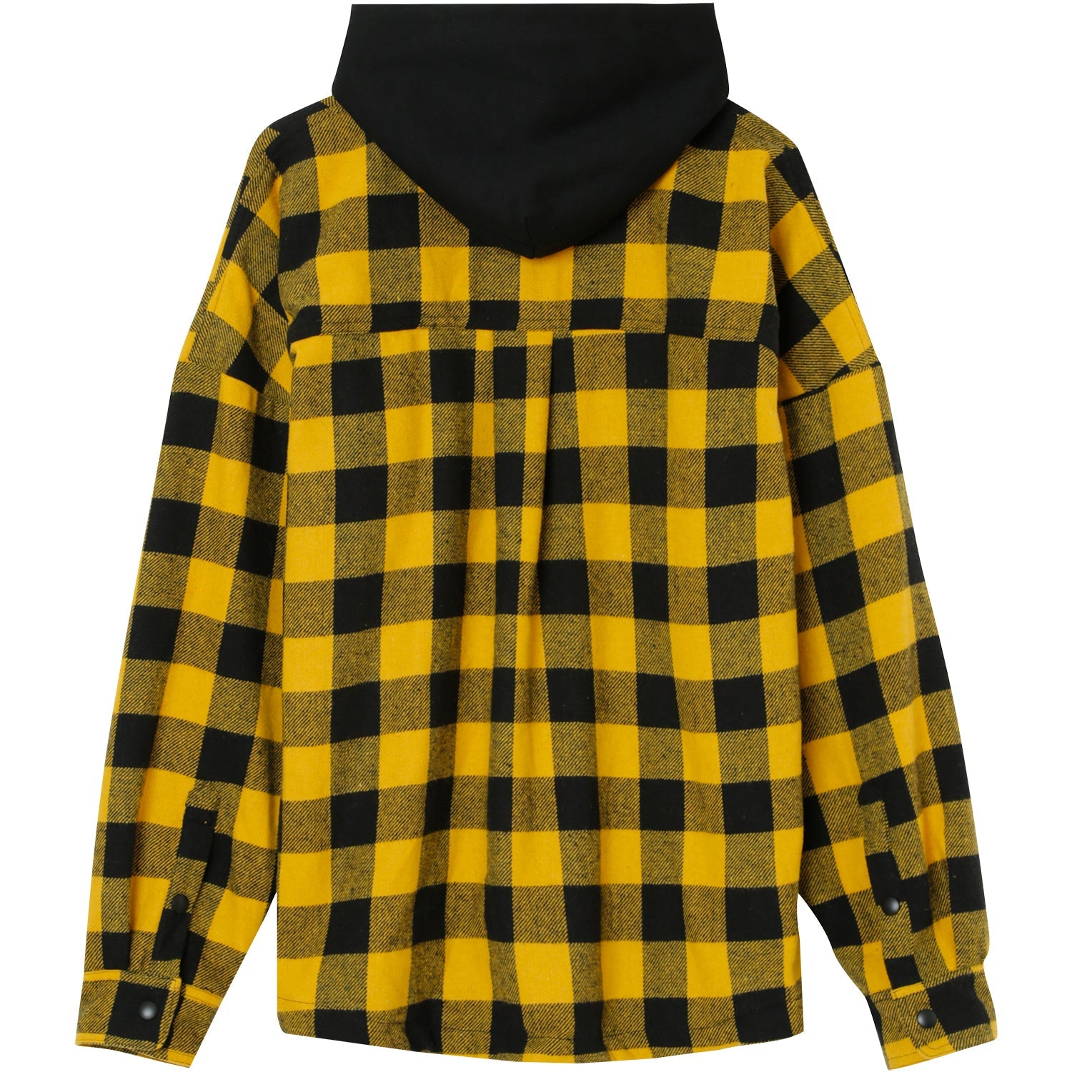 Sixth June - Surchemise tartan capuche Jaune