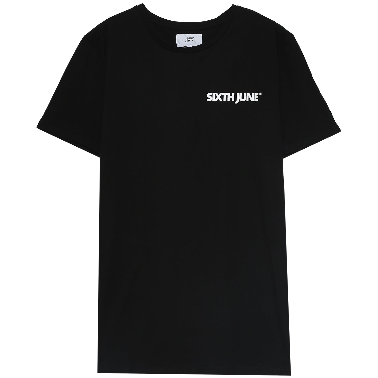 Sixth June - T-shirt logo avant arrière noir
