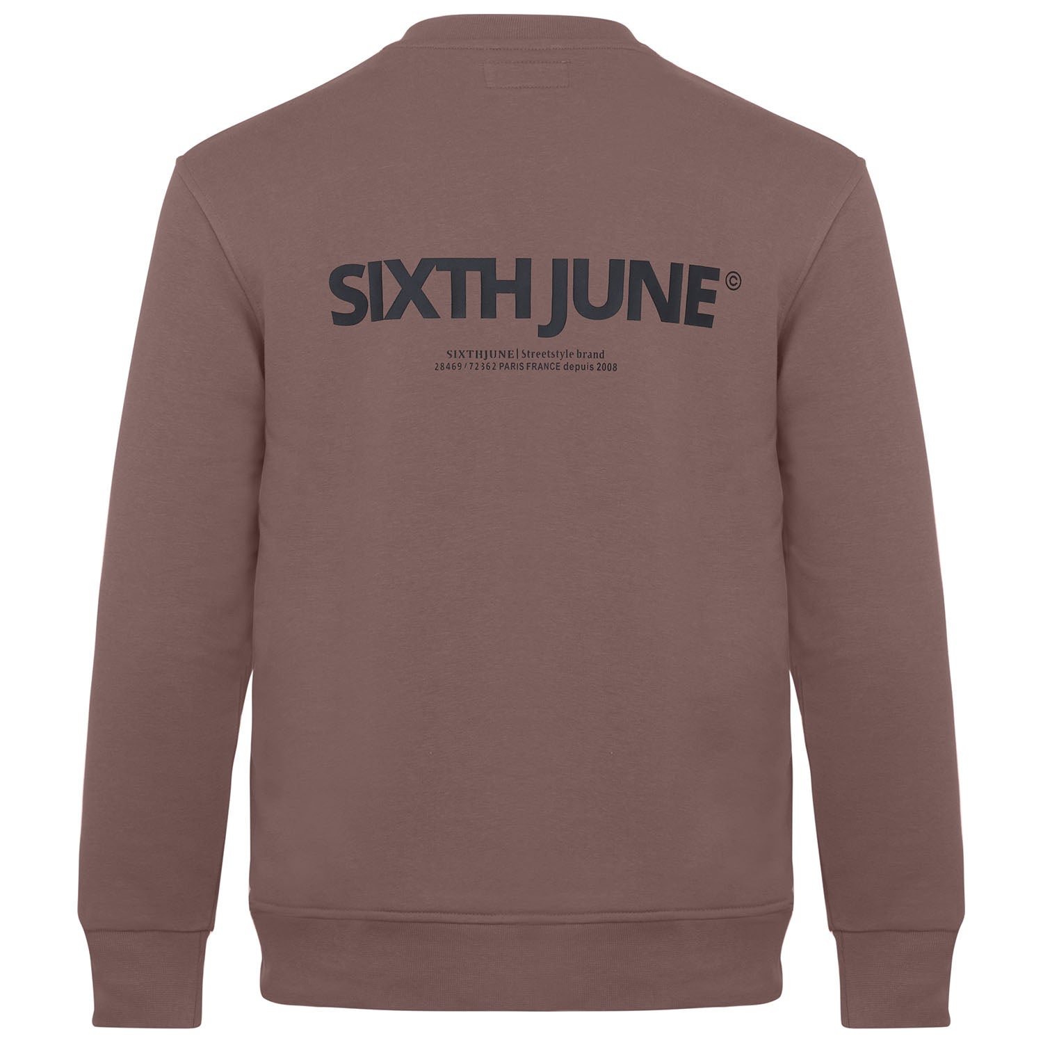 Bequemes Logo-Sweatshirt Braun