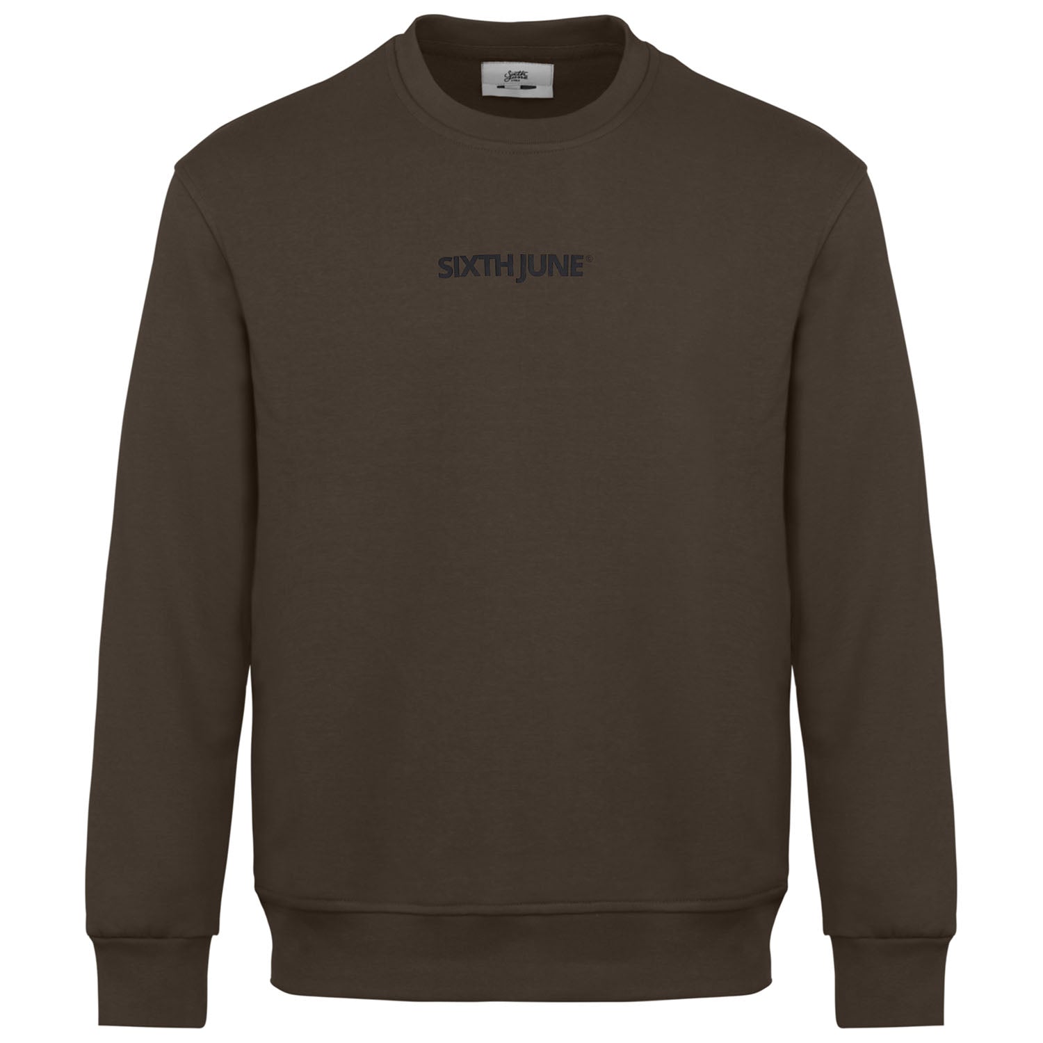 Sweatshirt logo confort Kaki