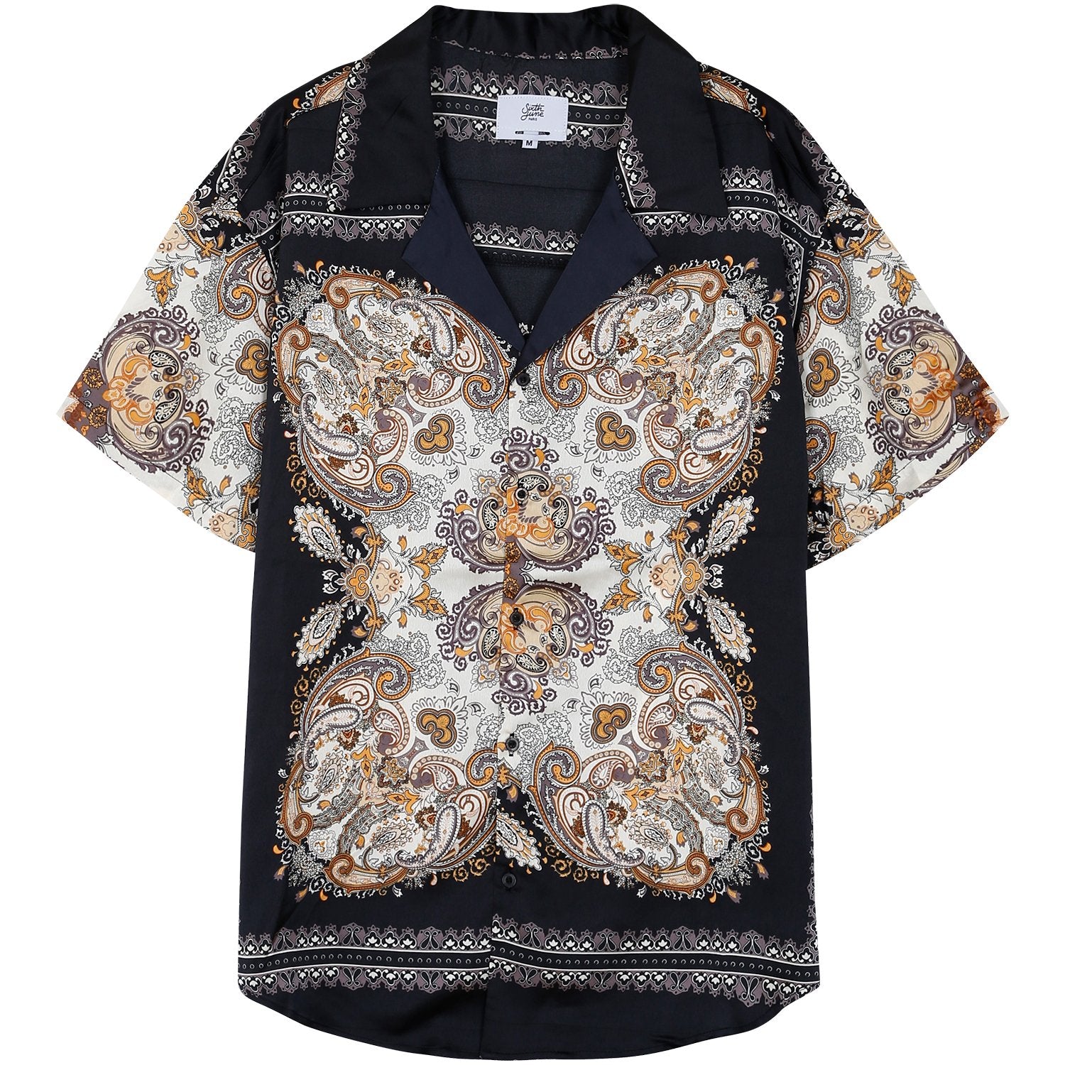 Sixth June - Chemisette baroque Noir