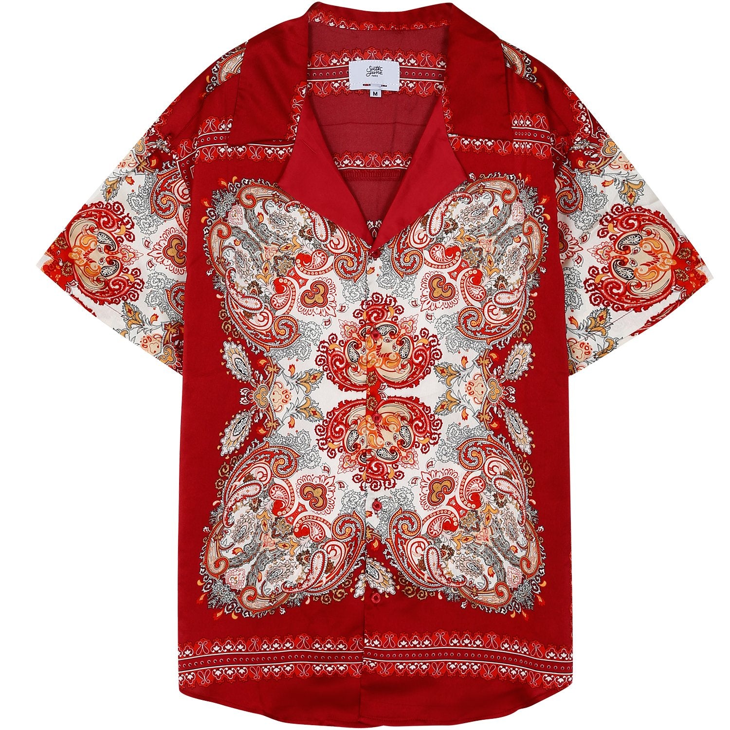 Sixth June - Chemisette baroque Rouge