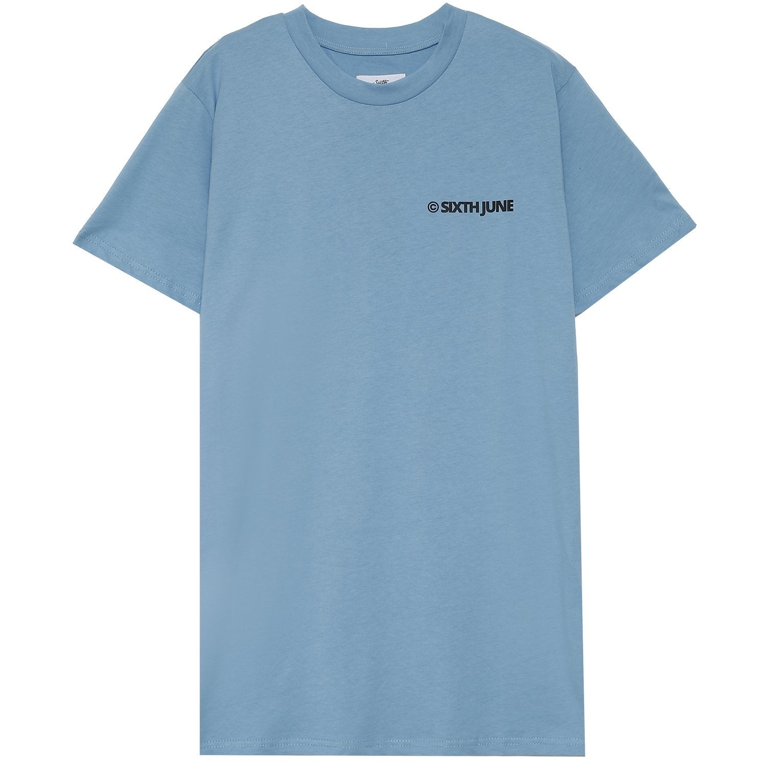 Sixth June - T-shirt essential logo Bleu clair