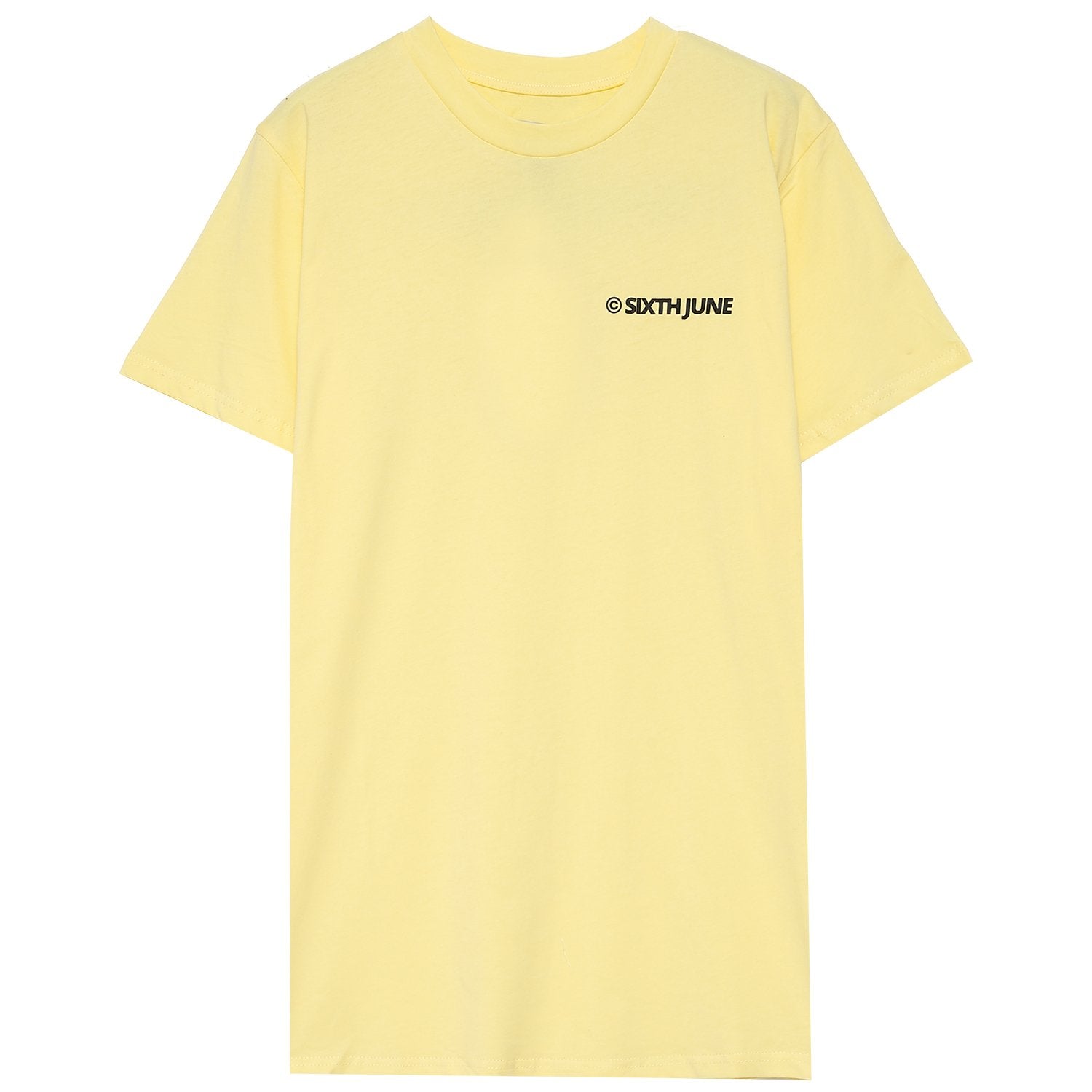 Sixth June - T-shirt essential logo Jaune
