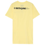 Sixth June - T-shirt essential logo Jaune