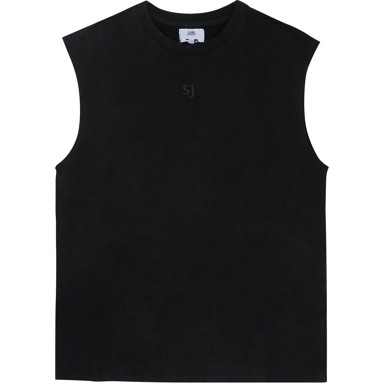 Sixth June - Pull sans manches monogramme SJ Noir