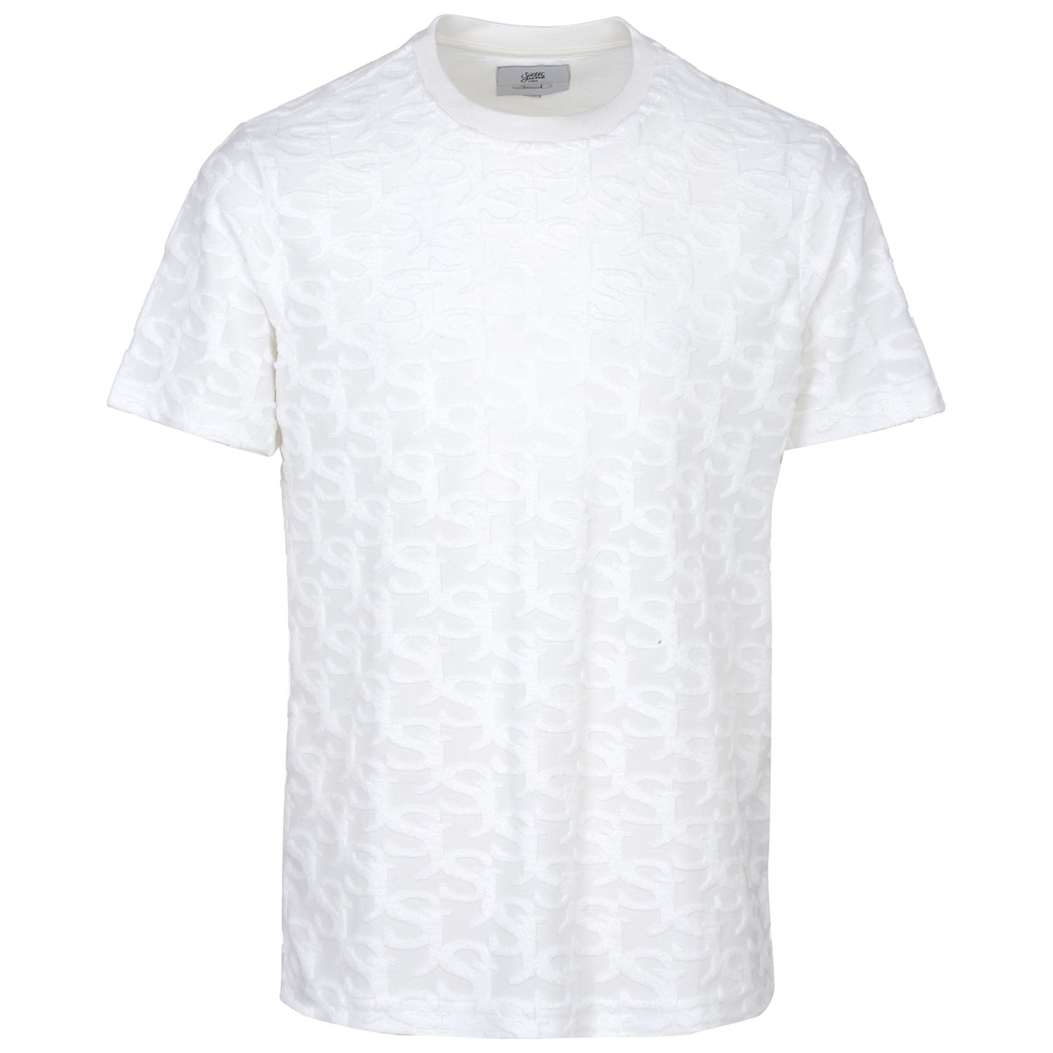 Sixth June - T-shirt monogramme tissé Blanc