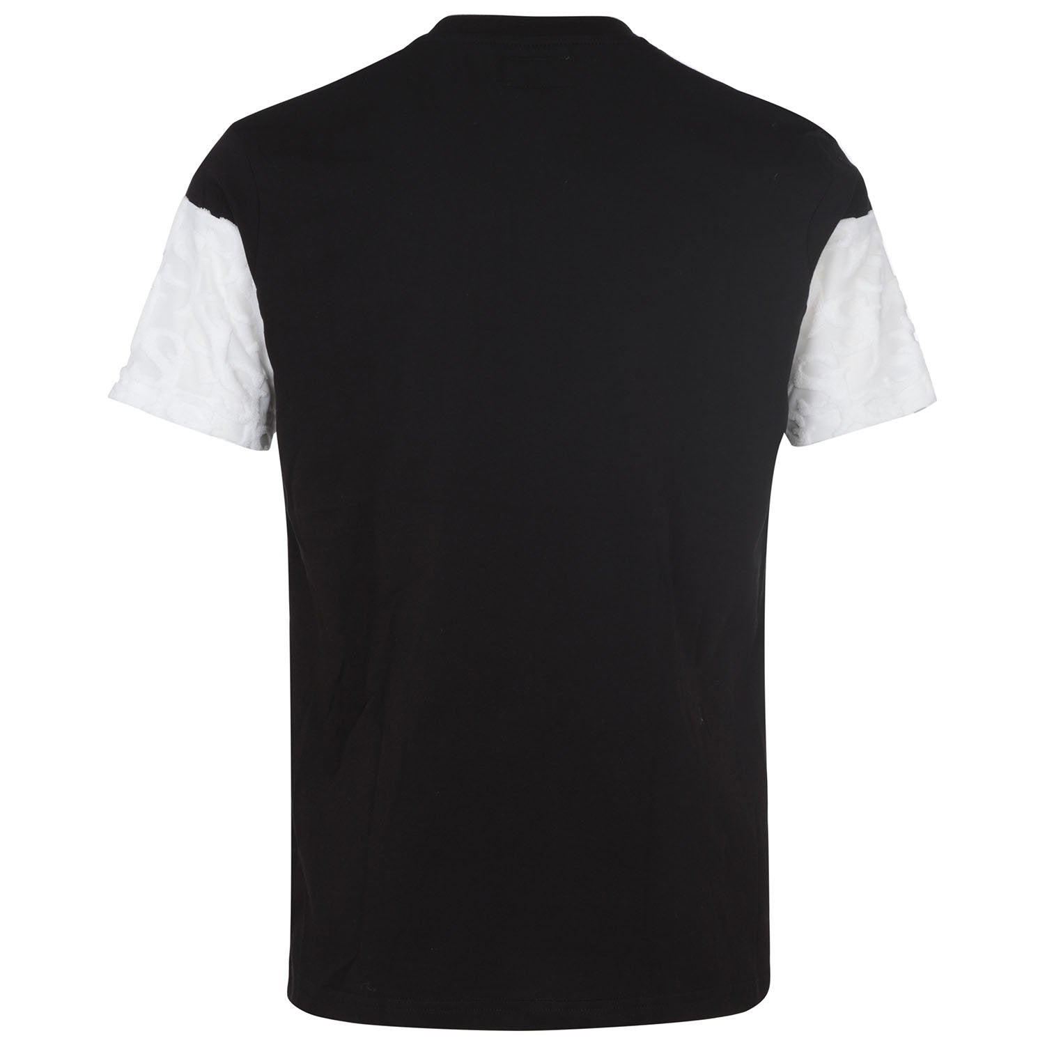 Sixth June - T-shirt bande monogramme tissée Noir