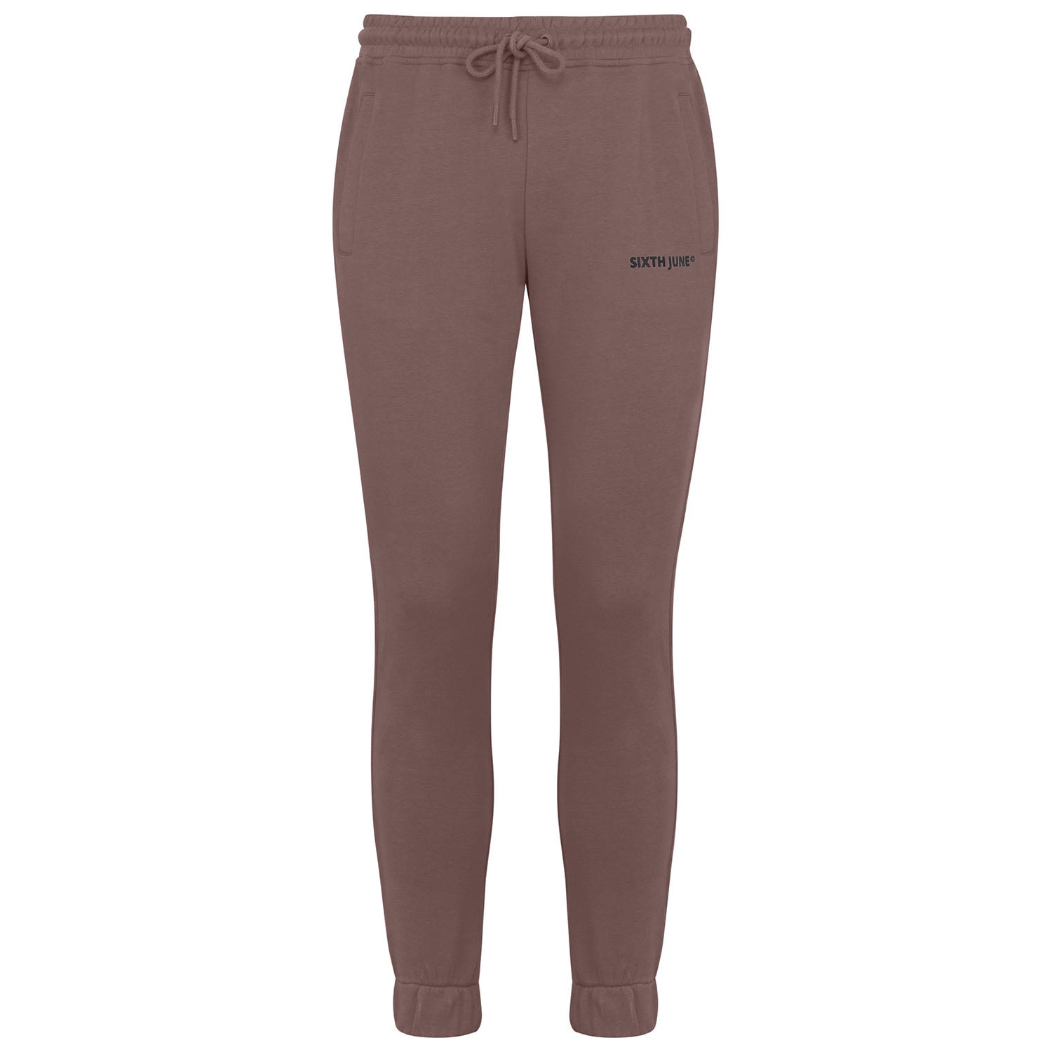 Essential-Jogginghose mit Logo in Braun