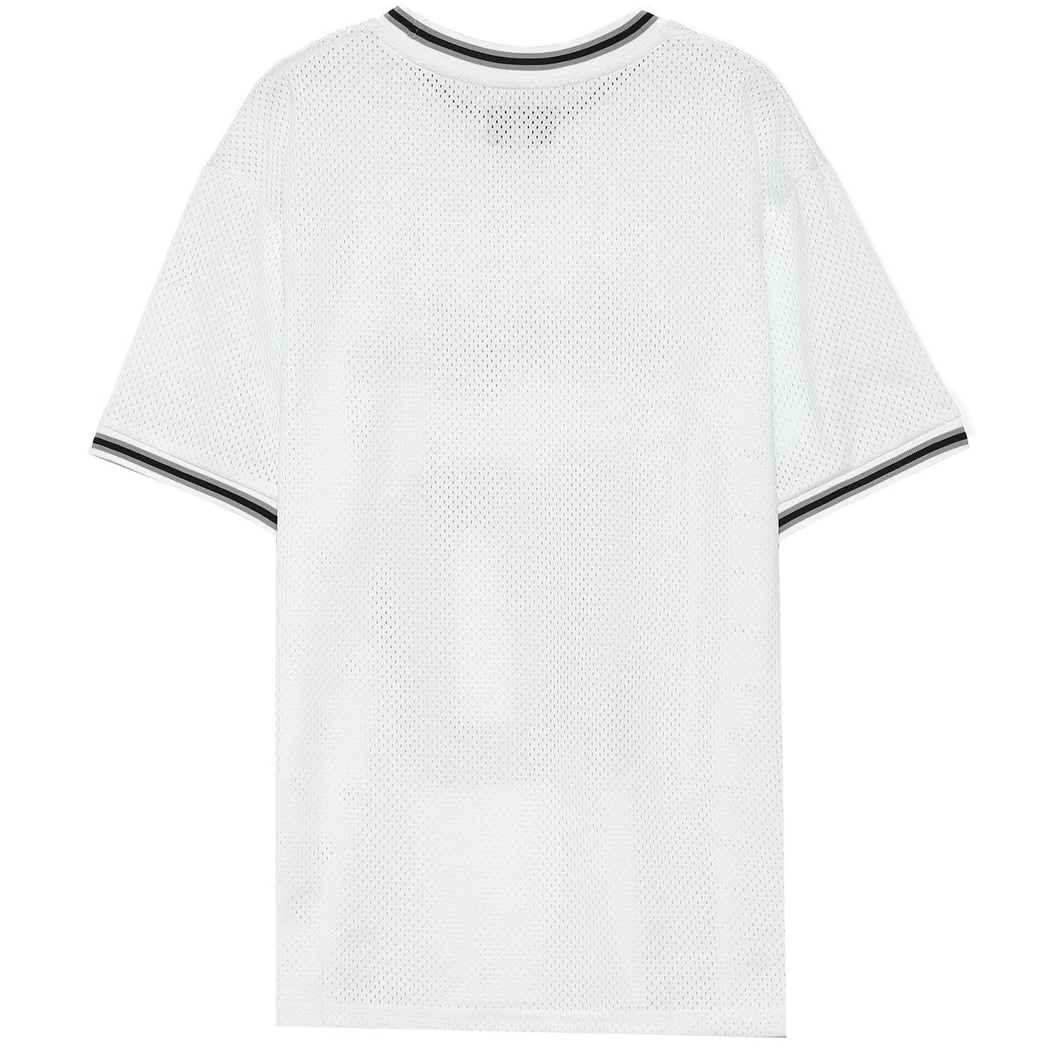 Sixth June - Maillot mesh numéro 10 Blanc
