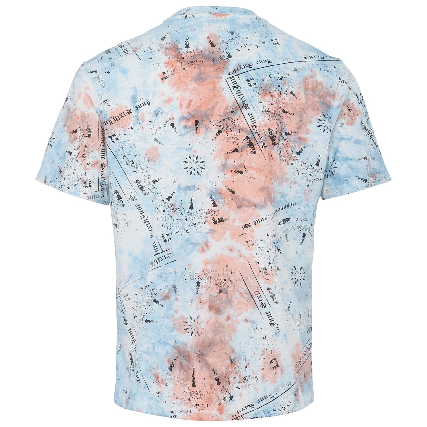 Sixth June - T-shirt tie dye bandana Orange