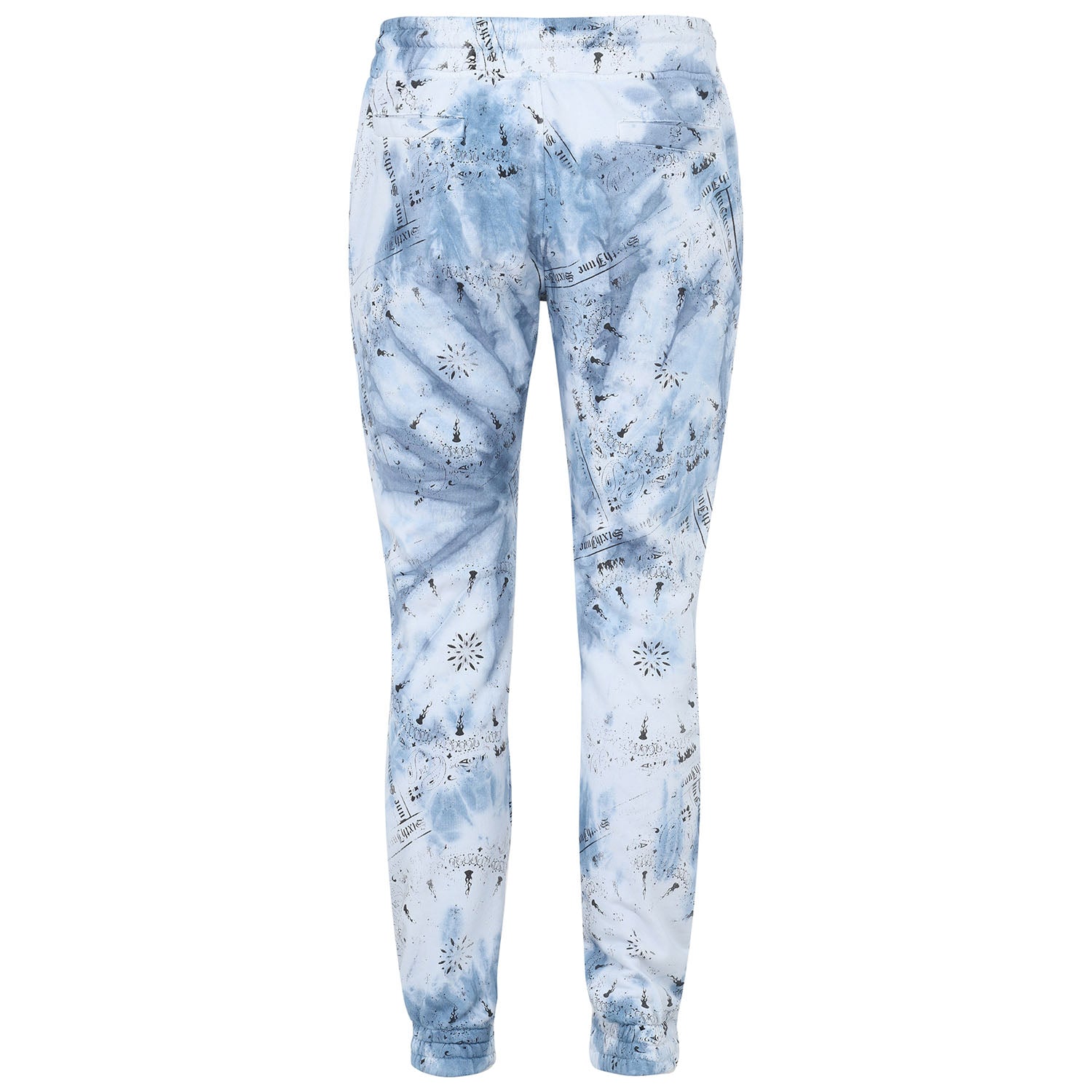 Sixth June - Jogging tie dye bandana Bleu