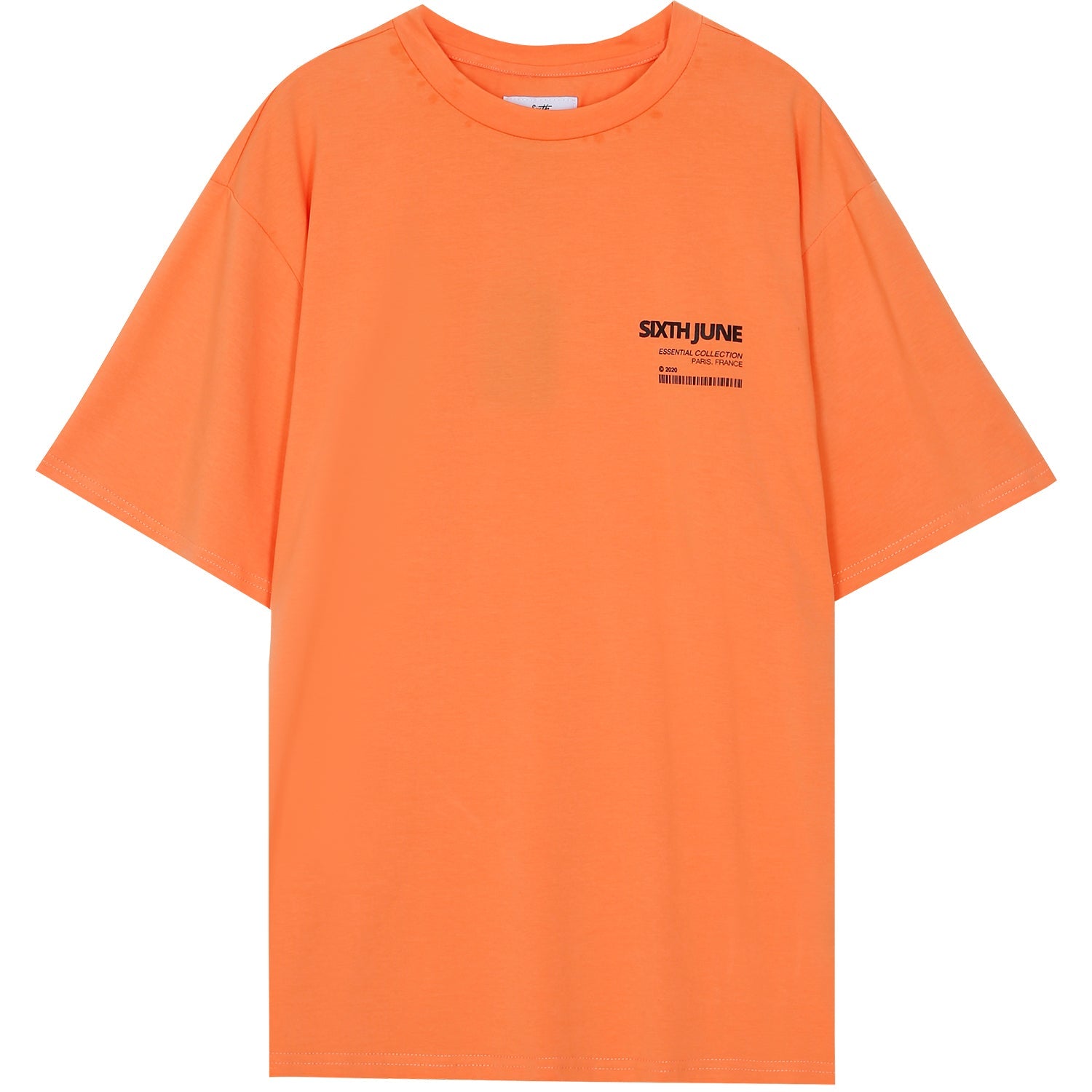 Sixth June - T-shirt barcode Orange