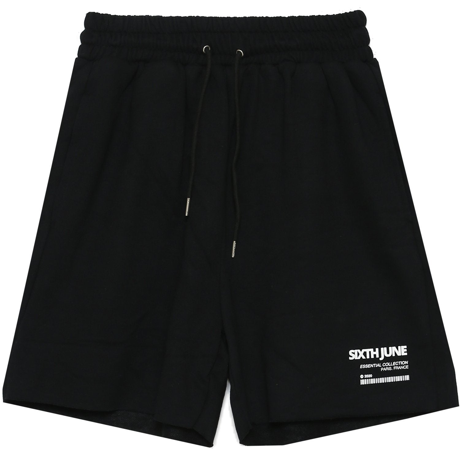 Sixth June - Short barcode bords francs Noir