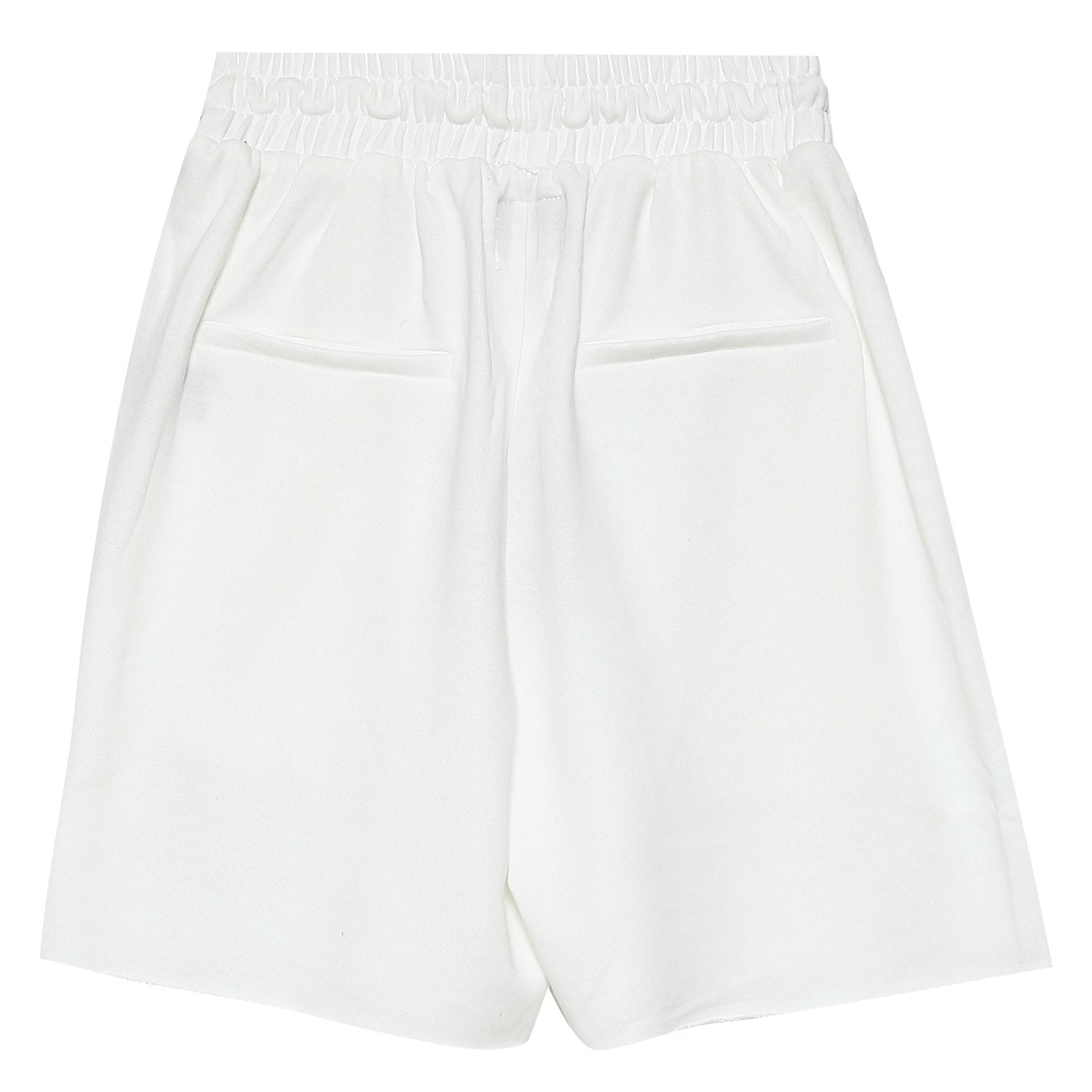 Sixth June - Short barcode bords francs Blanc