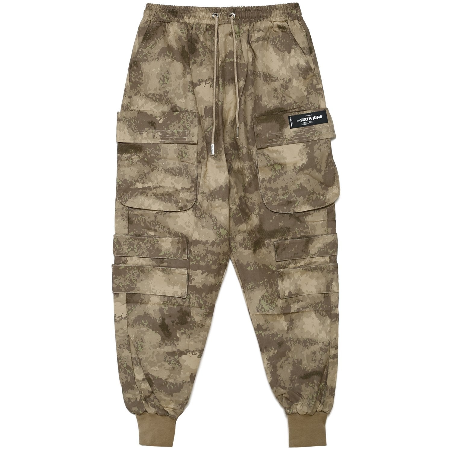 Sixth June - Pantalon cargo safari Beige