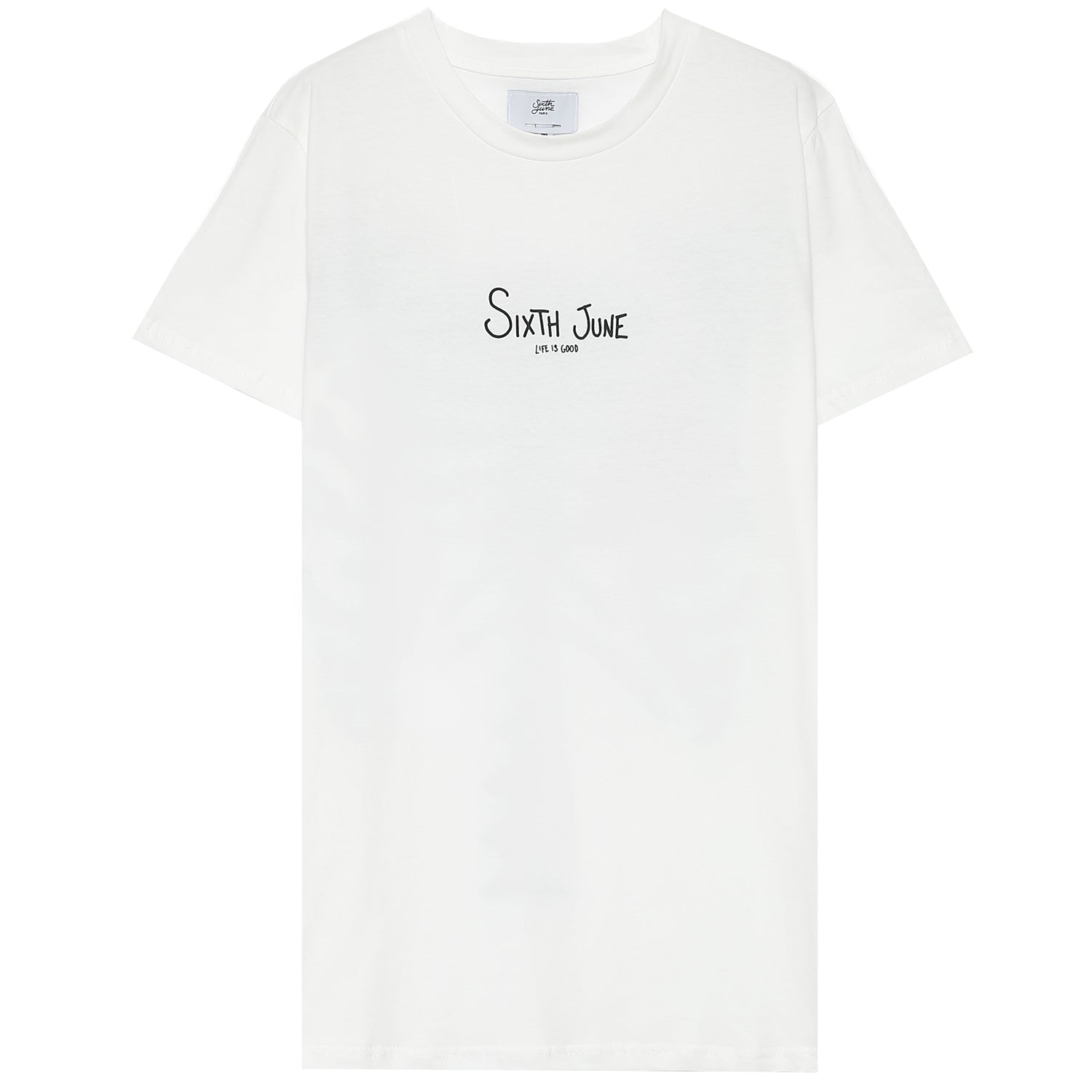 Sixth June - T-shirt squelette arrière Blanc