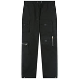 Pantalon cargo multi poches twill Noir