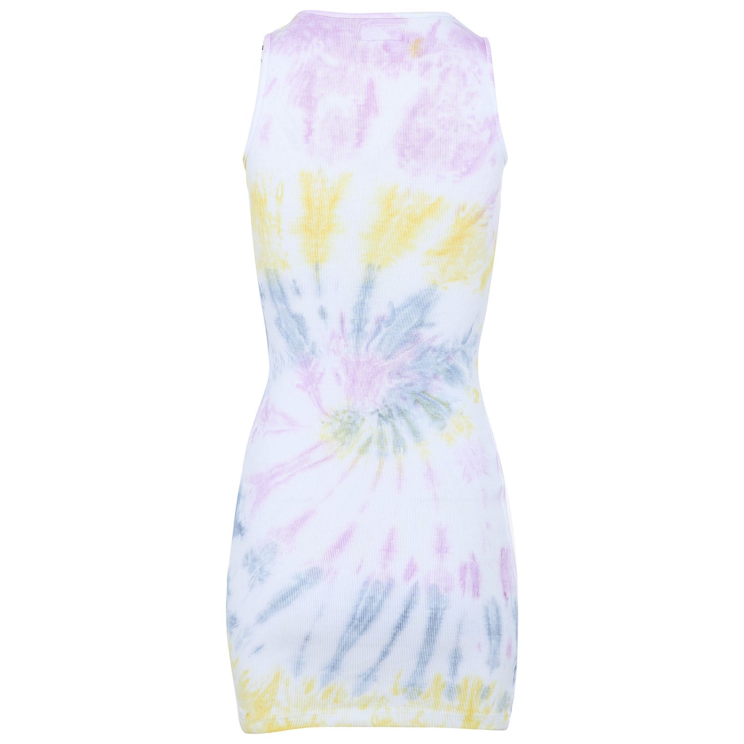 Spiral tie dye dress Blue