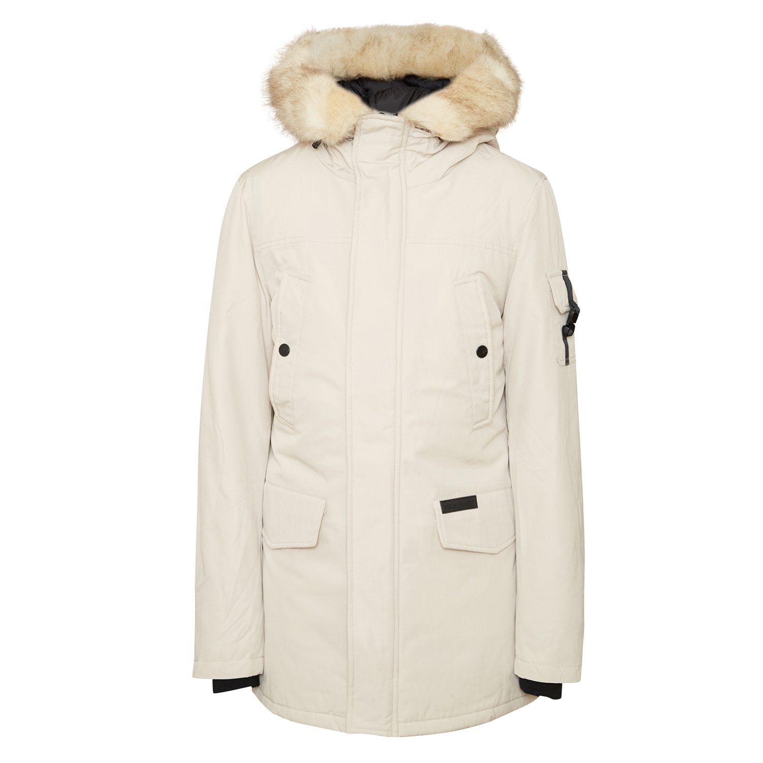 Sixth June - Parka fourrure déperlante Beige clair