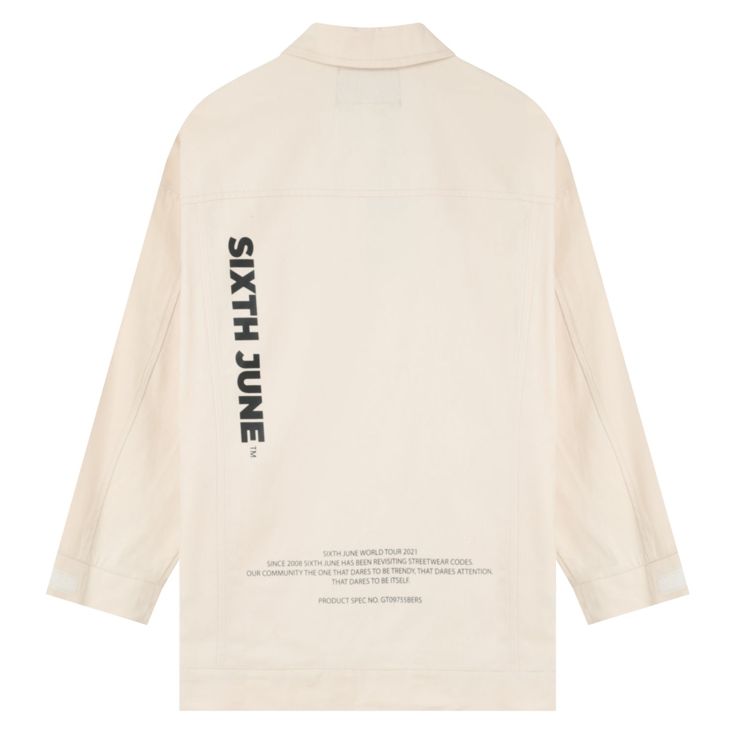 Sixth June - Veste travail oversize Beige