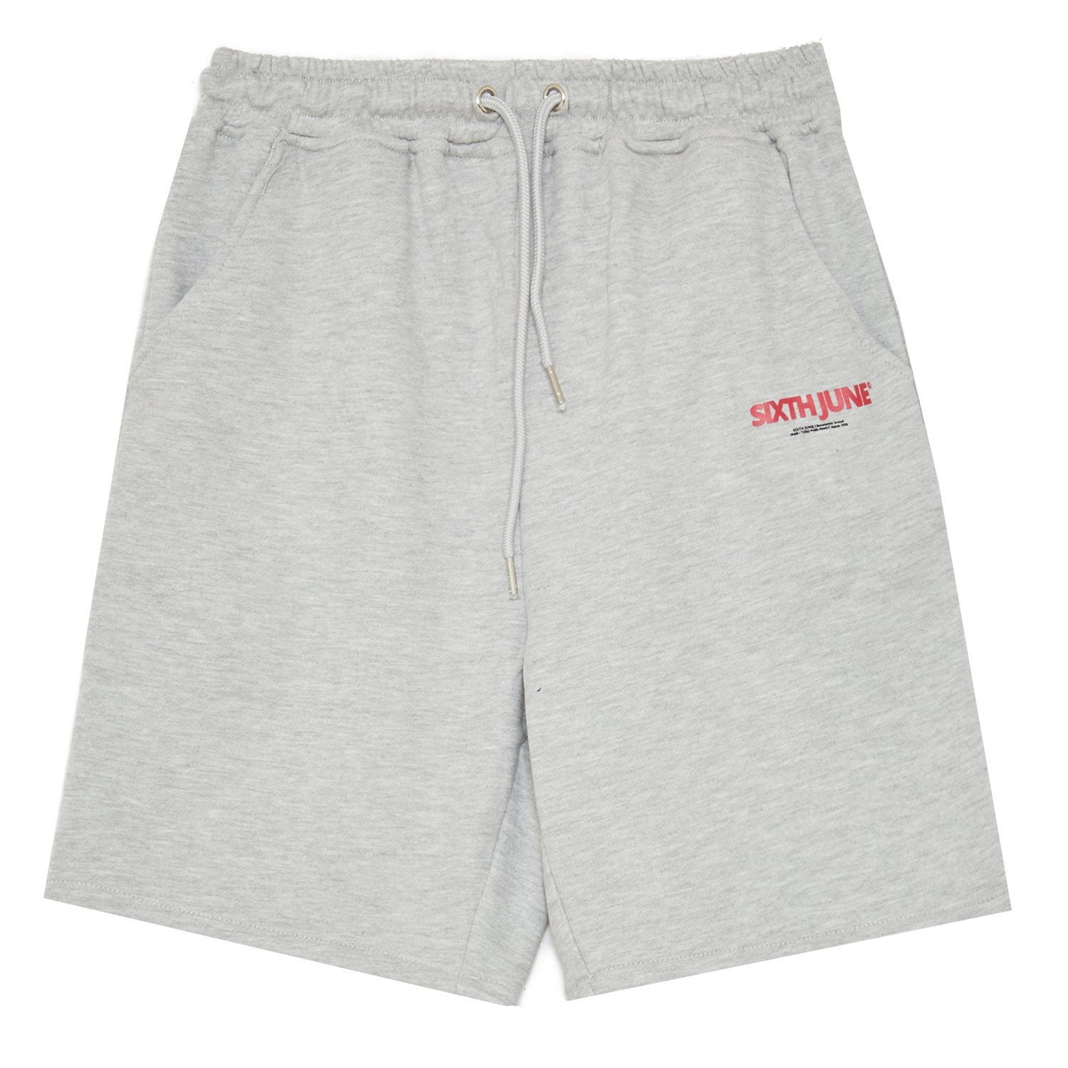 Sixth June - Short coton Gris