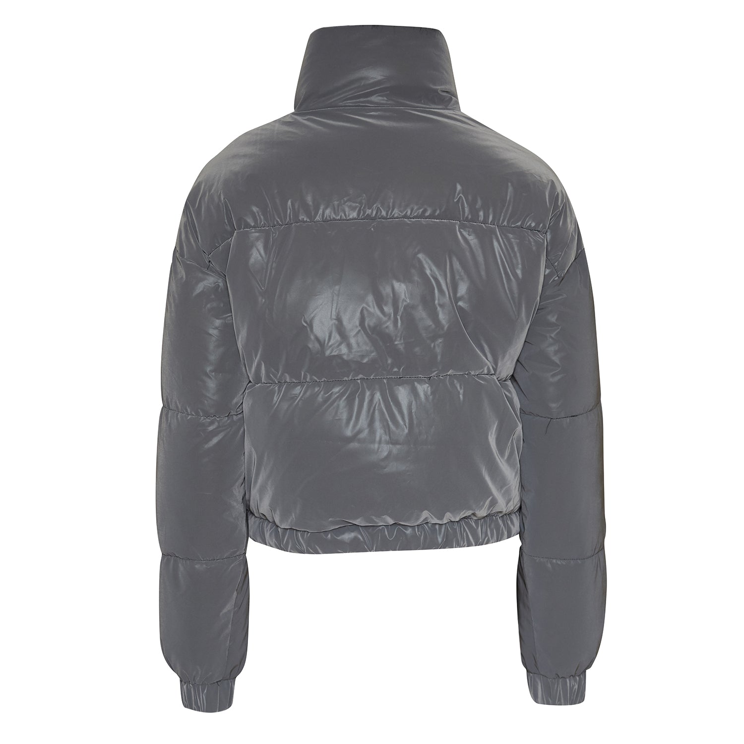 Sixth June - Doudoune courte réfléchissante noir