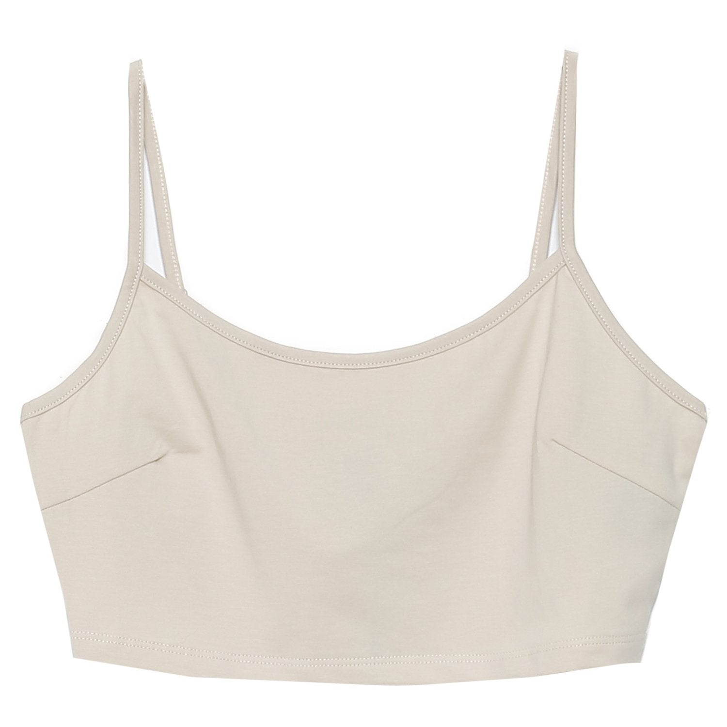 Sixth June - Brassière bretelles logo imprimé Beige clair