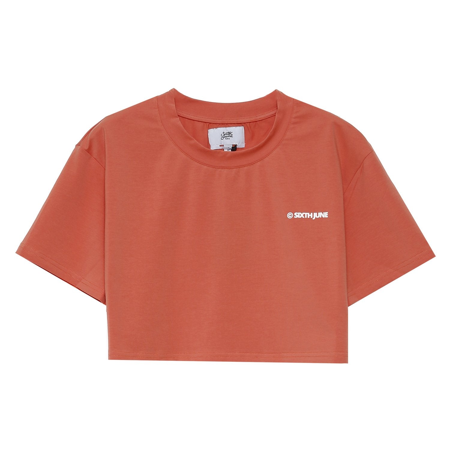 Sixth June - T-shirt court double logo Rose
