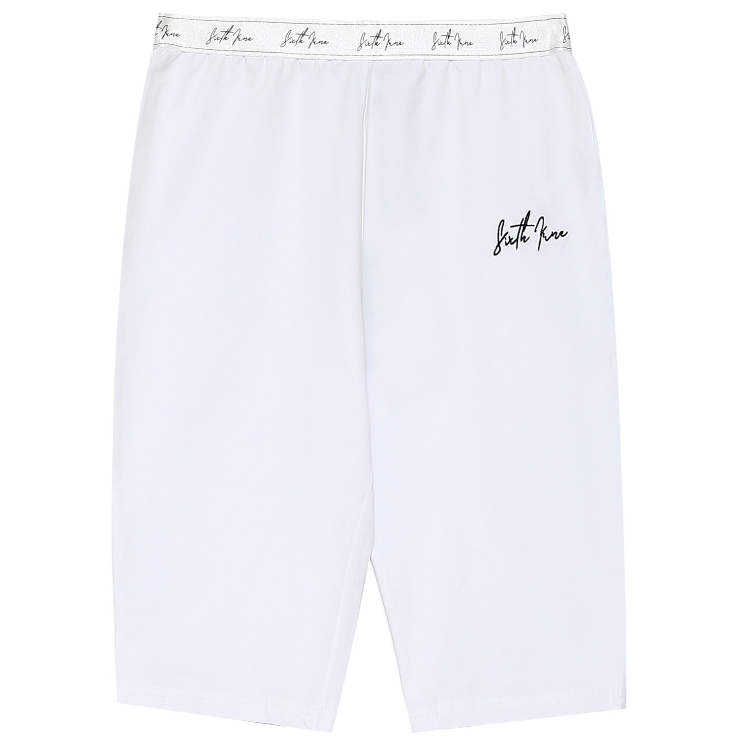 Sixth June - Cycliste bande signature Blanc