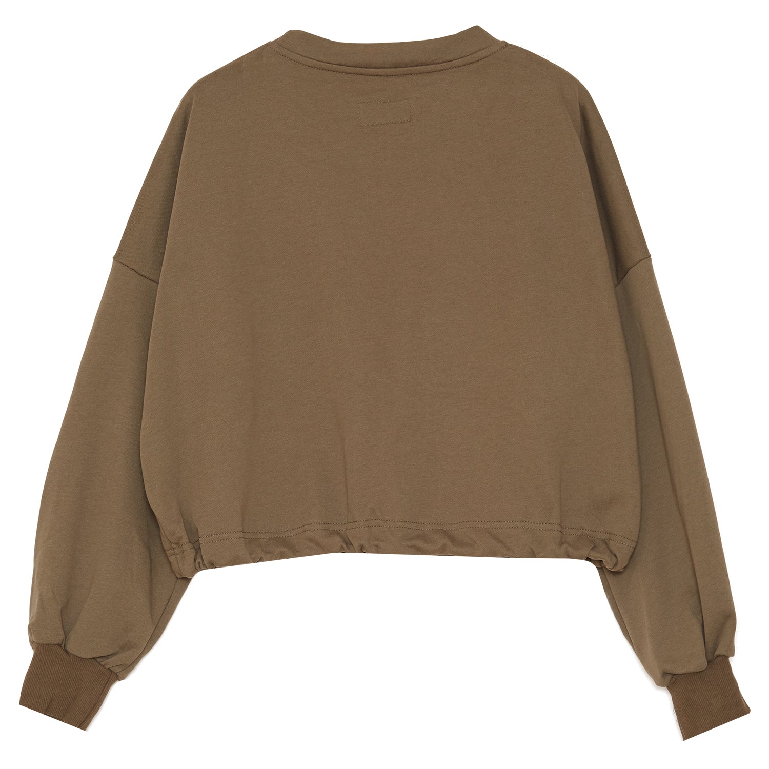 Sixth June - Logo patch sweatshirt kaki