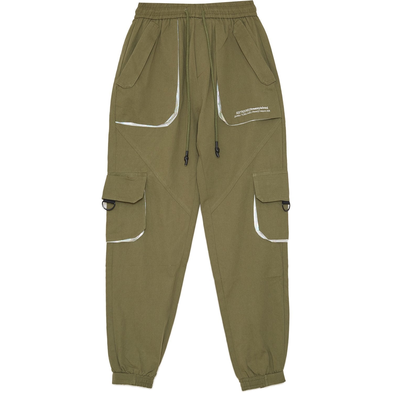 Sixth June - Pantalon cargo large kaki