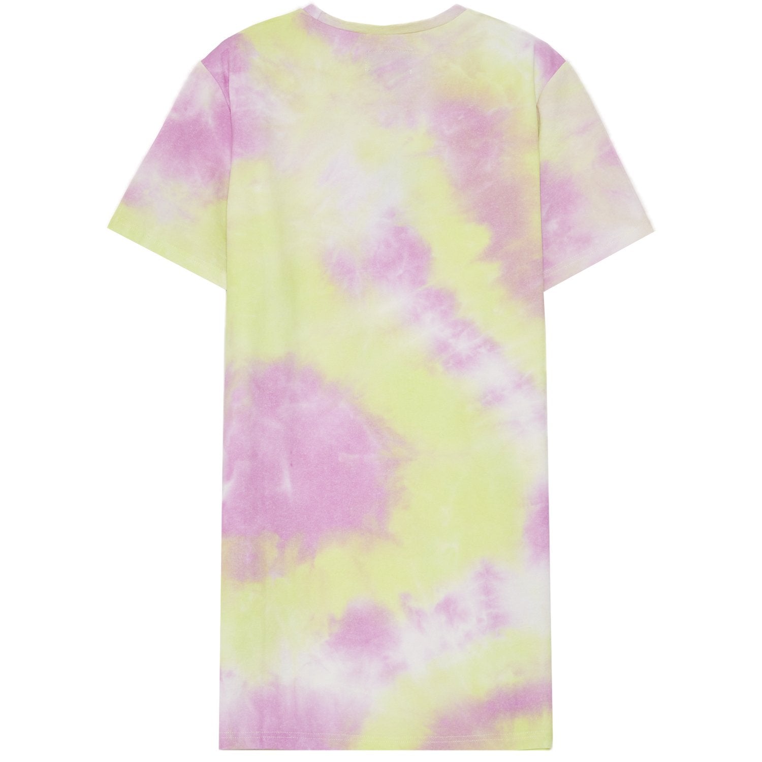 Sixth June - Robe t-shirt tie and dye jaune